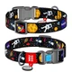 Ошейник WAUDOG Nylon NASA с QR паспортом нейлон разноцветный пластиковый фастекс 4738 (4823089317083) - изображение 4