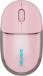 Миша Canyon OnClick 24 Dual-mode Silent Bluetooth/Wireless Transparent/Pink (CNS-CMSW24P) - зображення 1