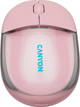Миша Canyon OnClick 24 Dual-mode Silent Bluetooth/Wireless Transparent/Pink (CNS-CMSW24P) - зображення 2