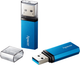 Pendrive Apacer AH25C 256GB USB 3.2 Gen1 Blue (AP256GAH25CU-1) - obraz 3