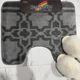 Килимок під унітаз ТМ Banyolin Classik 50х60см CLC202106 172-Grey_U - зображення 3