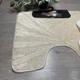 Килимок під унітаз ТМ Banyolin Classik 50х60см CLT202023 153-Beige_U - зображення 2
