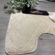 Коврик под унитаз ТМ Banyolin Classik 50х60см CLTFLOZ 153-Beige_U - изображение 2