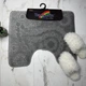 Коврик под унитаз ТМ Banyolin Classik 50х60см CLT09 172-Grey_U - изображение 1