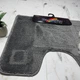 Килимок під унітаз ТМ Banyolin Classik 50х60см CLT27 193-Anthracite_U - зображення 2