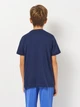 Детская футболка для мальчика Nike K Nsw Tee Emb Futura Lbr FZ5177-410 S 128-137 см Midnight Navy (197601014571) - изображение 2