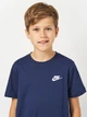Детская футболка для мальчика Nike K Nsw Tee Emb Futura Lbr FZ5177-410 S 128-137 см Midnight Navy (197601014571) - изображение 4