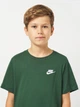 Підліткова футболка для хлопчика Nike K Nsw Tee Emb Futura Lbr FZ5177-323 L 147-158 см Fir (198484744036) - зображення 4