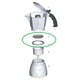 Ремкомплект для гейзерной кофеварки Bialetti Moka Express на 1 чашку - изображение 4