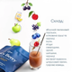 Клетчатка ягод и фруктов с пребиотиками Грин Виза (CREEN VISA Very Berry HEALTHY FOOD SUPERFOODS + Prebiotics), Грин-виза, 300 г - изображение 3