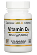 Витамин D3 125 мг, California Gold Nutrition, 90 капсул - изображение 1