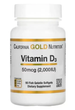 Витамин D3 50 мг, California Gold Nutrition, 90 капсул - изображение 1