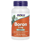 Бор (Boron) 3000 мкг, NOW Foods, 100 капсул - зображення 1