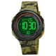 Часы наручные мужские SKMEI 1841CMGN ARMY GREEN CAMO, водонепроницаемые мужские часы. Цвет: зеленый - изображение 4