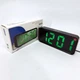 Часы настольные DT-6508 с будильником и USB зарядкой с зеленой подсветкой, лед часы настольные - изображение 7