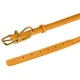 Ошейник для Собак Круглый Кожаный BronzeDog Premium Crazy Голд M 9 мм 30-40 см (002380) - изображение 4
