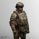Бронежилет 6-го класса Warmor Gen.5 Pro MAX с защитой шеи и плеч, боков и паха 1кл ДСТУ. Мультикам. - изображение 5