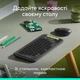 Комплект Logitech POP Icon Combo tooth UA Graphite (m496898) - изображение 2