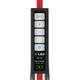 Настольная светодиодная лампа 30W Красная X-LED с сенсорным управлением. Работа от сети и от Power Bank - изображение 1