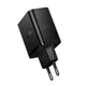 Зарядное устройство с быстрой зарядкой 65W HOCO N75 2Type-C, 1USB Черное - изображение 5