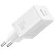 Блочок Baseus P10111404 Cube Pro Fast Charger PD30W 1USB-A/1Type-C Moon White - зображення 1