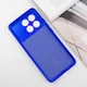 Чохол TPU GETMAN Liquid Silk Full Camera для Xiaomi Poco X6 Pro Синій / Iris - зображення 3