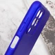 Протиударний Чохол TPU GETMAN Liquid Silk Full Camera для Samsung Galaxy M33 5G Синій / Iris - зображення 5