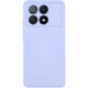 Чохол TPU GETMAN Liquid Silk Full Camera для Xiaomi Poco X6 Pro Бузковий / Light purple - зображення 1
