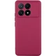 Чохол TPU GETMAN Liquid Silk Full Camera для Xiaomi Poco X6 Pro Бордовий / Marsala - зображення 1