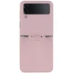 Чехол панель Premium Silicone Case для Samsung Galaxy Z Flip 4 (SM-F721B) Розовый / Pink Sand - изображение 2