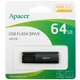 Флеш накопитель USB 3.1 - 3.2 Apacer AH25B 64 GB (AP64GAH25BB-1) чорний - изображение 5