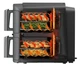 Мультипіч (аерофритюрниця) Ninja Double Stack XL 2-Level Hot Air Fryer SL451EU - изображение 10