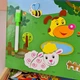 Деревянная магнитная игра для детей Доска пиши-стирай Карточки с заданиями Животные - изображение 6