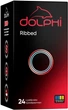 Презервативи Dolphi Ребристі 24 шт (4820144774379) - зображення 1