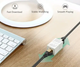 З'єднувач витої пари UGREEN NW114 RJ45 Network Keystone Coupler White (20311) - зображення 3