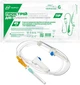 Система MedPlast (ПР) для вливания кровезаменителей и инфузионных растворов с пластиковой иглой 45 шт (7640296962083) - изображение 1