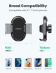 Крепление для телефонов UGREEN LP405 Waterfall-Shaped Suction Cup Phone Mount Black (20473) - изображение 2