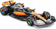 Metalowy model samochodu Bburago F1 Team Mclaren MCL60 Oscar Piastri 1:43 Czarno-pomarańczowy 18-38087-NOR (4893993016198) - obraz 8