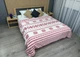 Плед-покрывало Decorator WellSoft ETNO 150х210 см с рождественским принтом Белый с красным (87-277) - изображение 3
