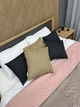 Покрывало двустороннее Decorator Microfiber листья 210х215 см какао с розовым (85-198) - изображение 8