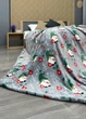 Плед-покривало Decorator WellSoft 200х220 см з різдвяним принтом (87-288) - зображення 7