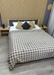 Плед-покрывало Decorator WellSoft 150х210 см Клетка Бежево-серый (87-280) - изображение 6