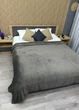 Плед-покрывало Decorator WellSoft 200х220 см однотонный Серый (87-262) - изображение 6