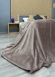 Плед-покрывало Decorator WellSoft 150х210 см однотонный Лилово-серый (87-265) - изображение 8