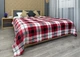 Плед-покрывало Decorator WellSoft 150х210 см Клетка Разноцветный (87-274) - изображение 4