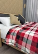 Плед-покрывало Decorator WellSoft 150х210 см Клетка Разноцветный (87-274) - изображение 6
