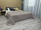 Покрывало двустороннее Decorator Microfiber листья 140х215 см серо-коричневый с бежевым (85-113) - изображение 4