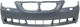 Бампер передній BMW 5 E60 03-06 (FPS) з отв. під омивач 51117111739 - зображення 1