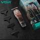 Профессиональный триммер для стрижки волос и бороды VGR V-953 с насадками - изображение 10