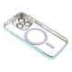 Чохол TPU Metallic Chrome Full Camera with Magsafe для iPhone 12 Pro Max Колір Chrome Black - изображение 15